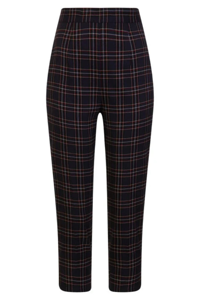 Peebles Cigarette Trousers Navy