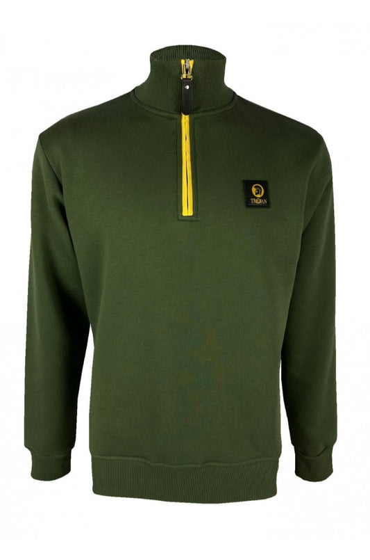 Quarter zip sweat TR/8906 Army