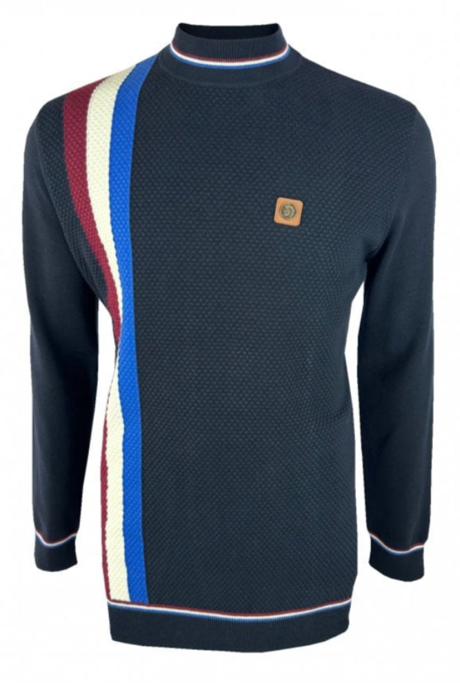 Racing Stripe Fine Gauge Turtle TR/9014 Navy