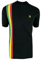 Racing stripe tee TR/8943 Black