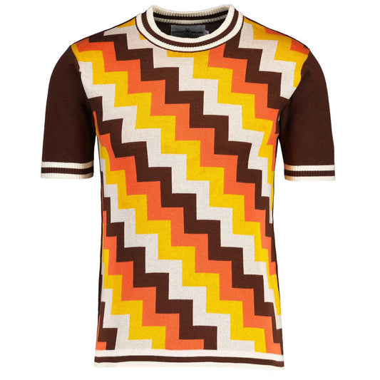 Rainmaker Step Jacquard Knit Tee (Potting Soil) 2XL
