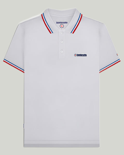 Twin Tipped Polo Grey(Dark Blue/Red)