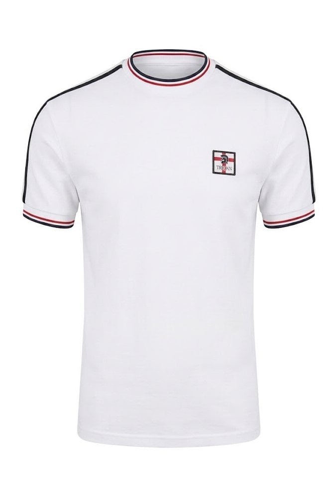 St George Badge Pique Tee TR/9087 White