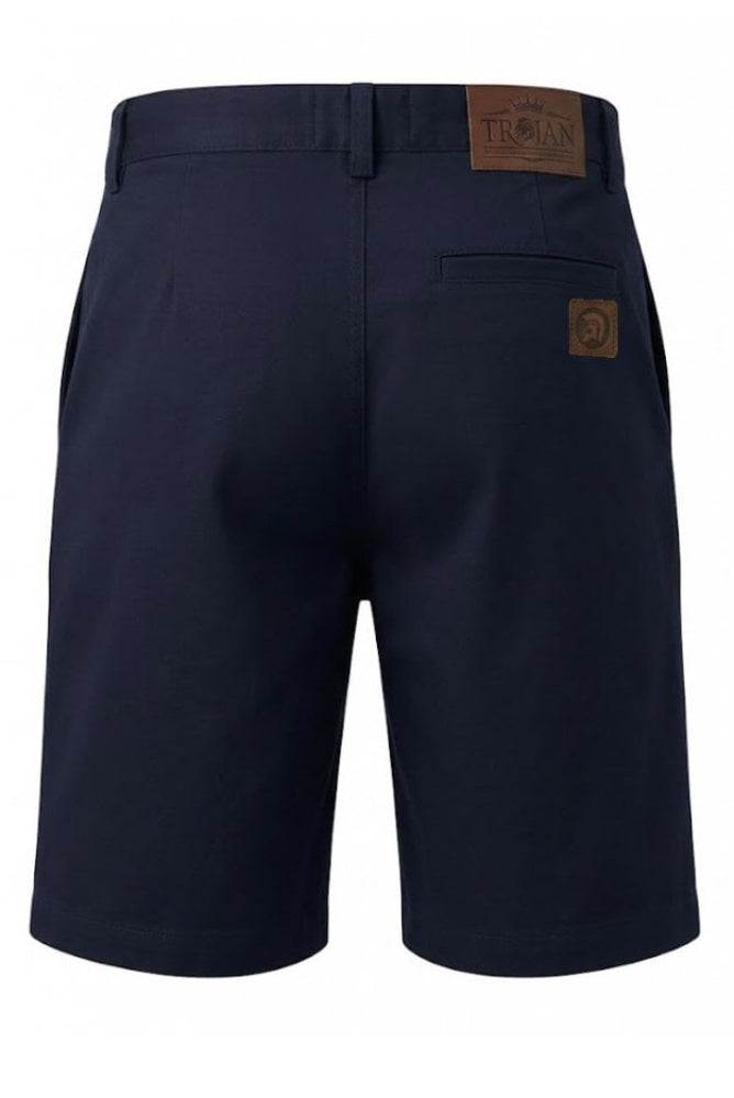 Tailored Peach Cotton Stretch Short TC/1056 Navy