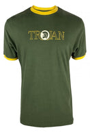 Trojan Outline Logo Tee TC/1004 Army