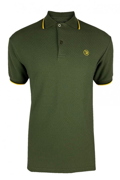 Twin Tipped Textured Polo TC/1038 Army