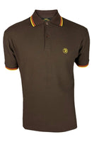 Twin Tipped Textured Polo TC/1038 Chocolate