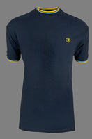 Twin Tipped Textured Tee TC/1037 Navy