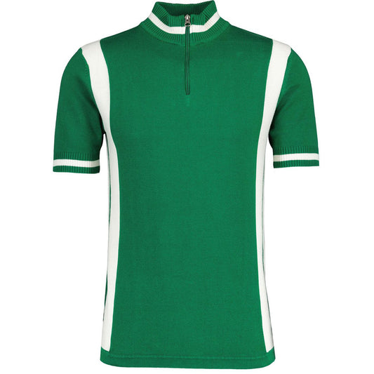 Vitesse Knitted Cycling Top Green