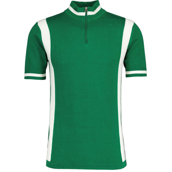 Vitesse Knitted Cycling Top Green