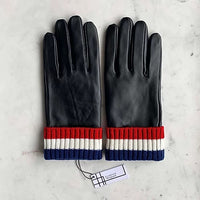 Men's Striped Cuff Gloves