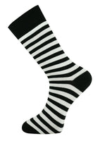 Striped Sock Black/White