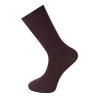 Plain Ankle Sock Burgundy