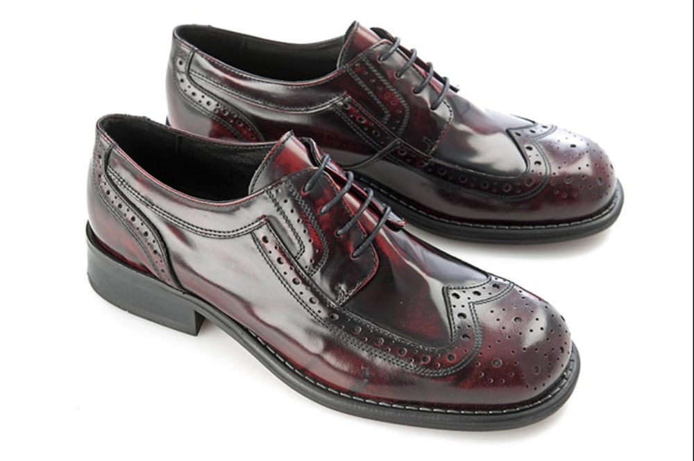 Krombie Brogue Oxblood