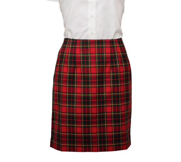 Tartan Skirt Red