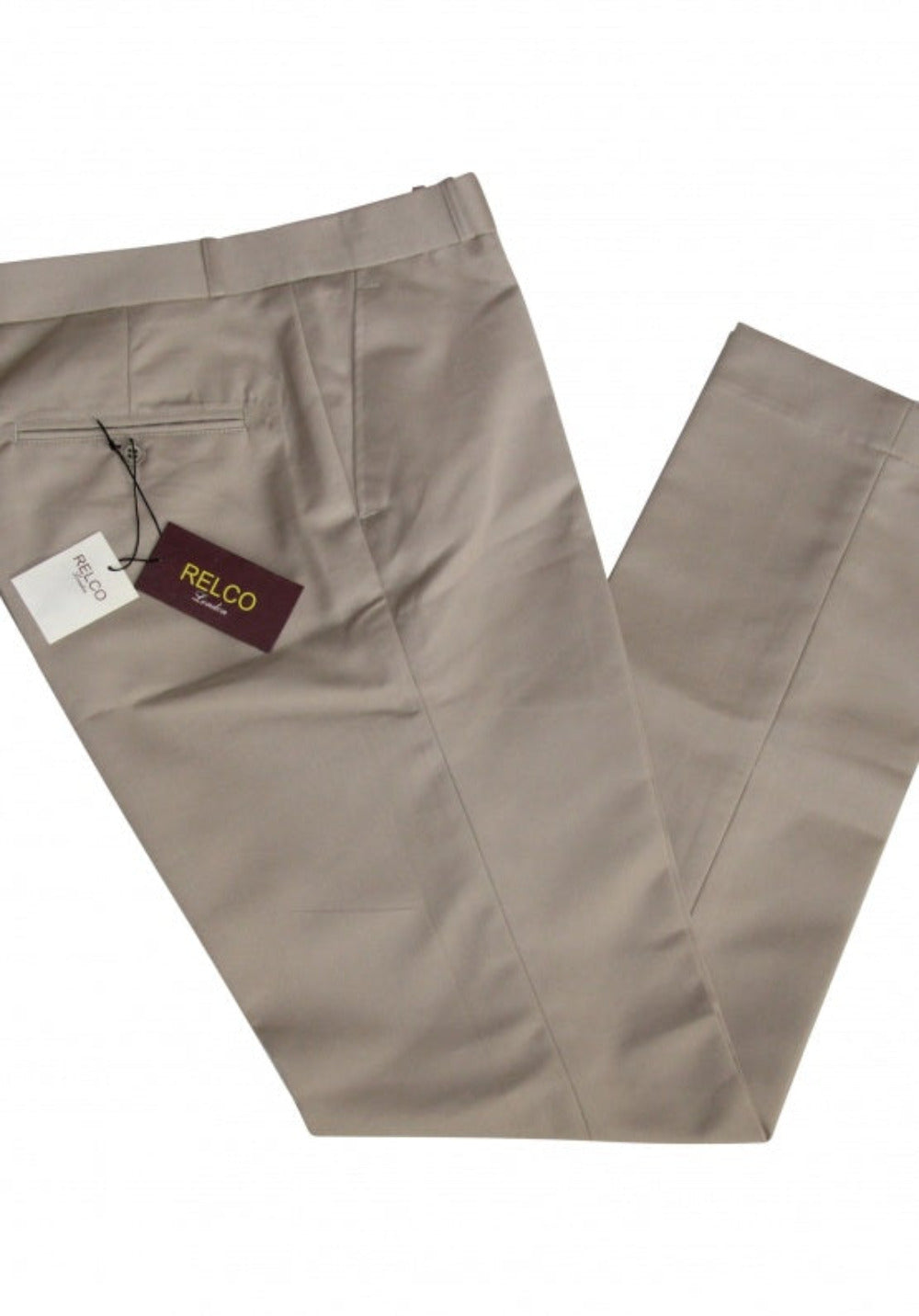Sta Prest Trousers Khaki