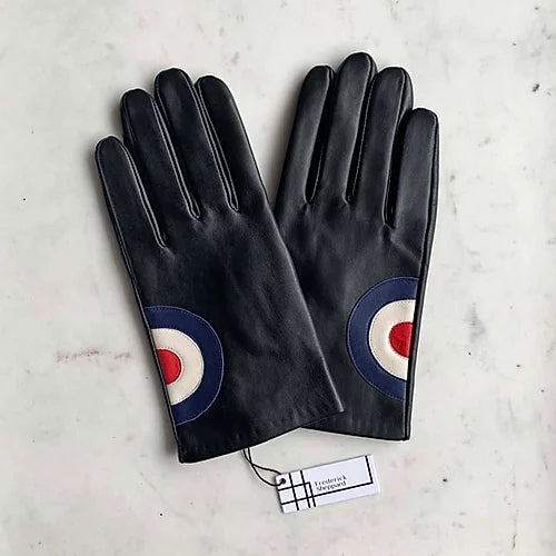 Men's Black Target Gloves