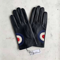 Men's Black Target Gloves