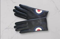 Womans Target Gloves Black