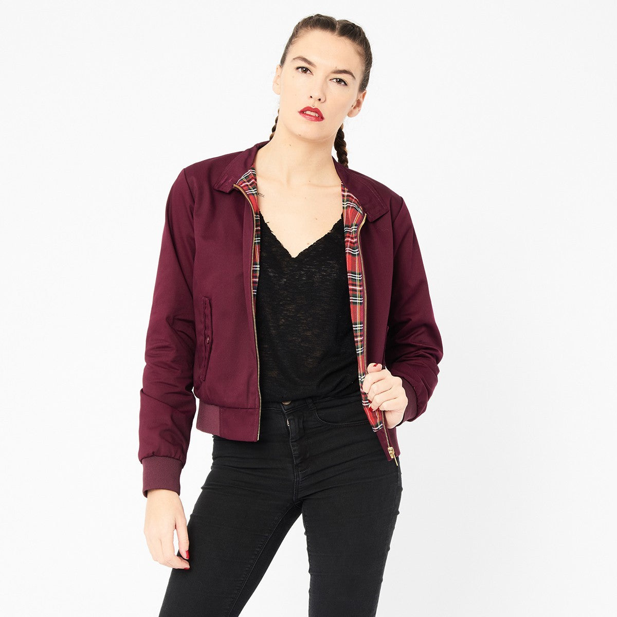 Harrington Classic Ladies Burgundy