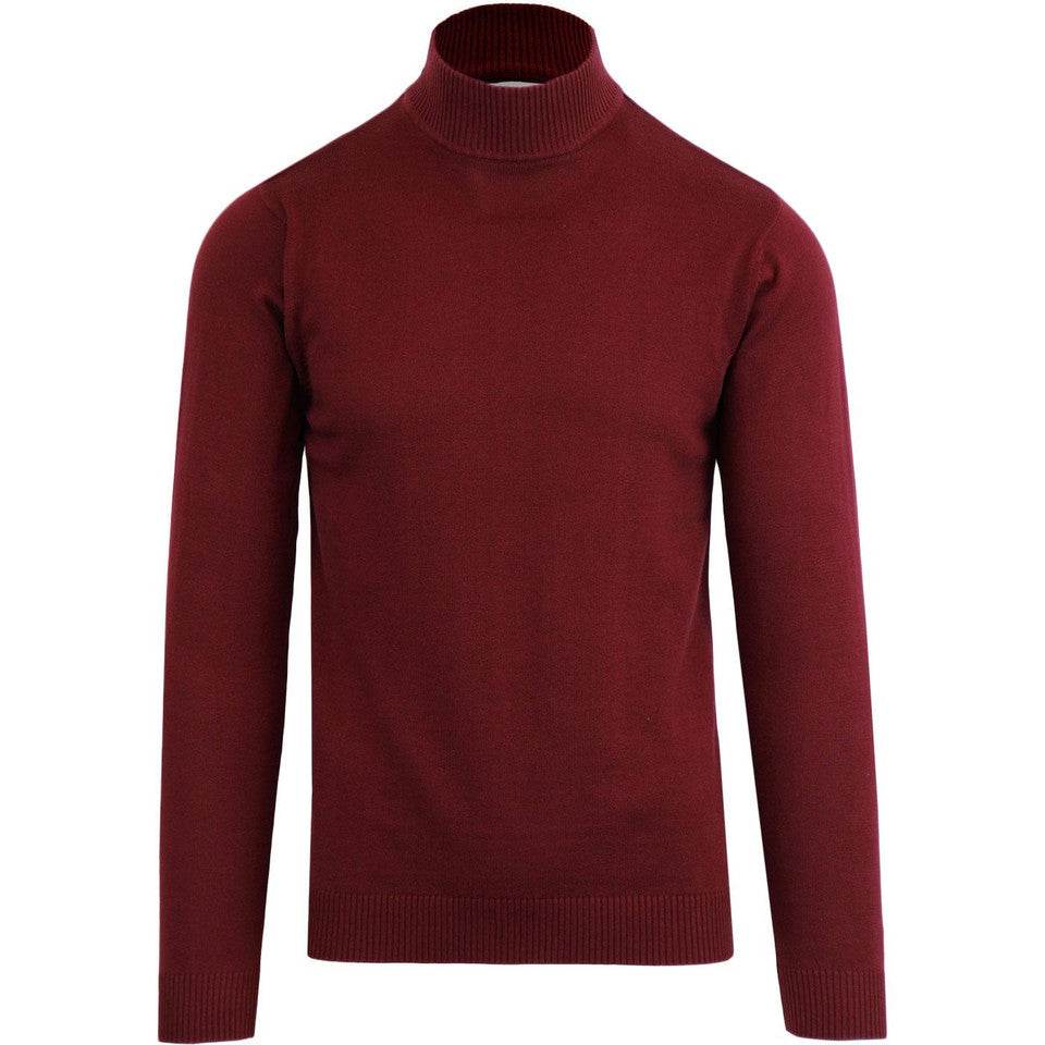 Eastwood Turtleneck Jumper Zinfandel M & 3XL