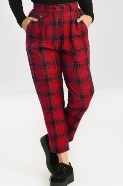 Brittany Trousers Red