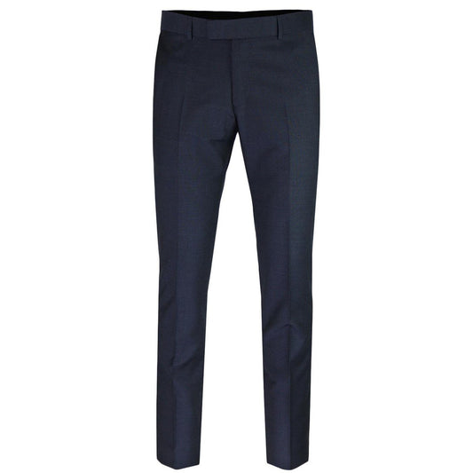 Mohair Tonic Trousers Navy