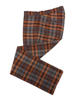 Tartan Trouser Grey/Rust 42W