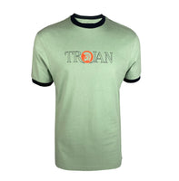 Trojan Outline Logo Tee TC/1004 Sage XL