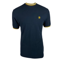 Twin-Tipped Pique Tee TC/1033 Navy