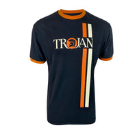 Twin-stripe logo tee TR/8370 Navy S